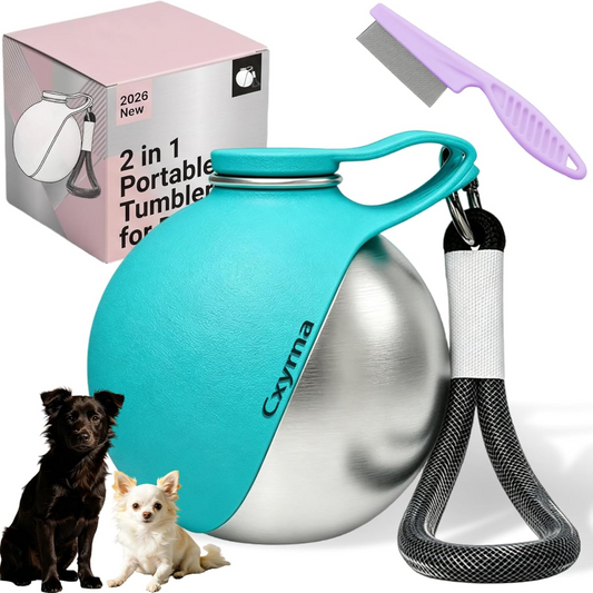 PawSip™ Portable Dog Water Bottle & Foldable Bowl